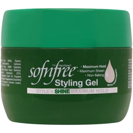 Sof N Free Sty Gel 250Ml Nat Hold