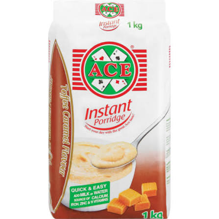 Ace Porridge 10X1Kg Caram/Toffee