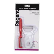 Regent Peelers 2Pc Set [160X15X20Mm/120X15X70Mm]