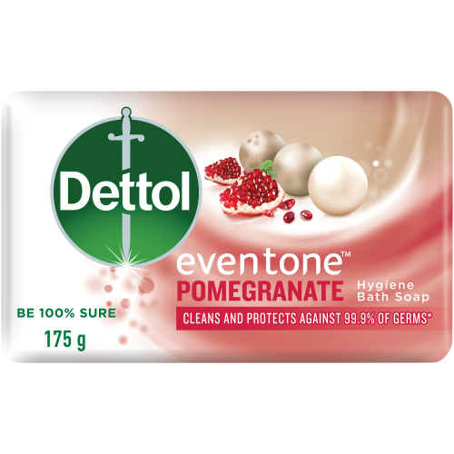 Dettol Soap 12X175G Pomegranat Even Tone