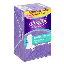 Always P/Liners 40’S Normal Scented