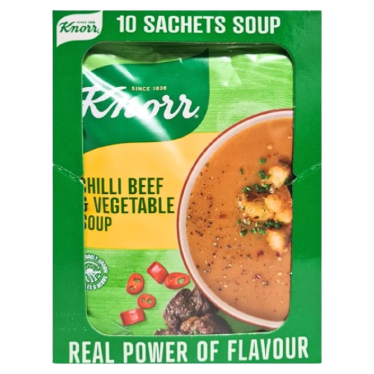 Knorr Soup Chl/Beef & Veg 10’S