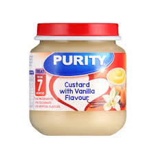 Purity 6X125Ml Custard With Vanilla