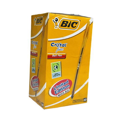 Bic Crystal Fine Black 60’S 0.7Mm