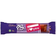 Cadbury Large Ps Milk Choc 40’S
