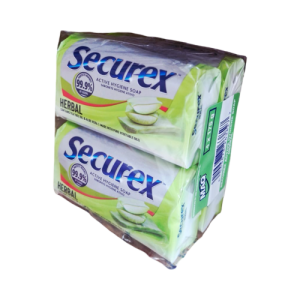 Securex 4X175G Soap Herbal Grn