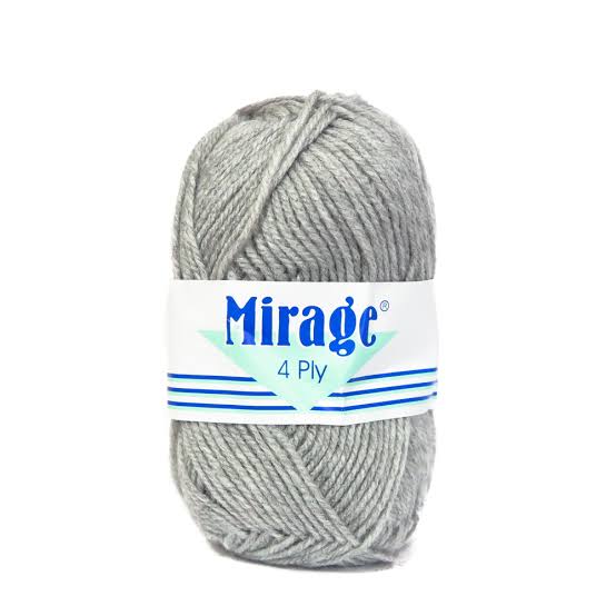 Mirage Wool 20X25G Light Grey