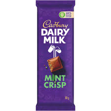 Cadbury 12X80G Mint Crisp