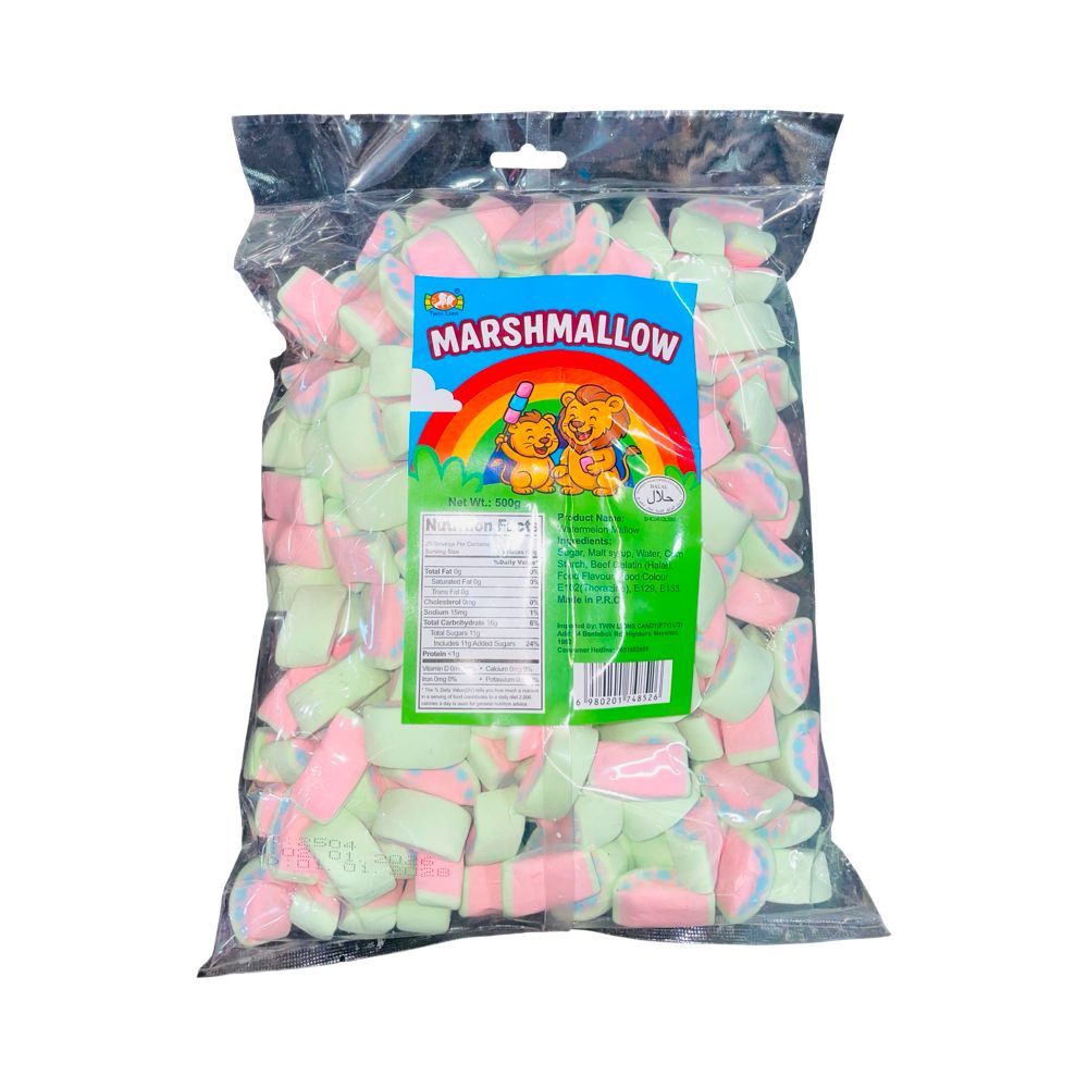 Twin M/Mallow 500G Watermelon