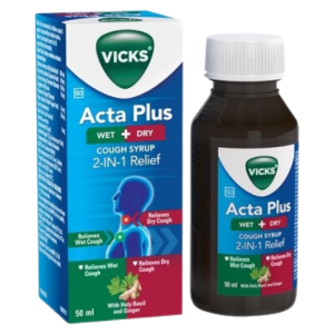 Vicks A/Plus Trp/Act 6X50Ml