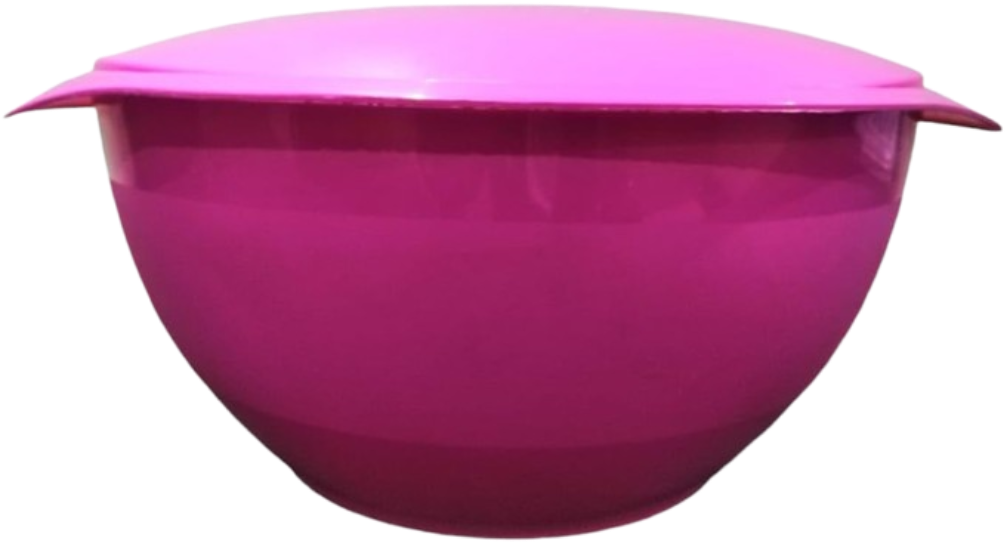Polly Lrg Mix Bowl & Lid Asst