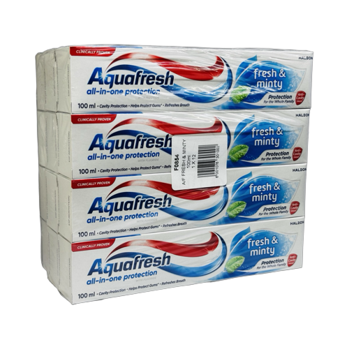 Aquafresh 12X100Ml Fresh Mint