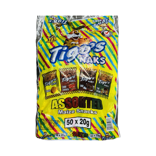 Tigos Naks 50X20G Assorted