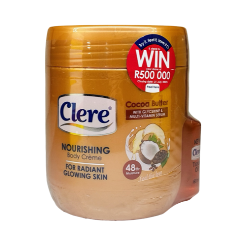 Clere B/Crm 400+60Ml C/Butter +T/Oil