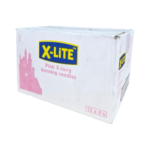 Xlite Candles 12X6’S Pink