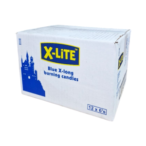 Xlite Candles 12X6'S Blue X-Long