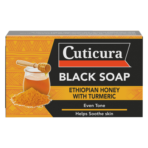 Cuticura Blk Gold 6X100G Tumeric Soap