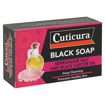 Cuticura Blk Gold 6X100G Castor Oil Soap