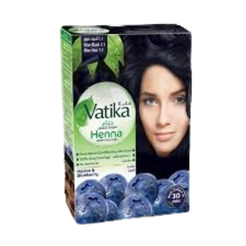 Vatika Henna 1X10G Nat Black 1.0 H/Colour