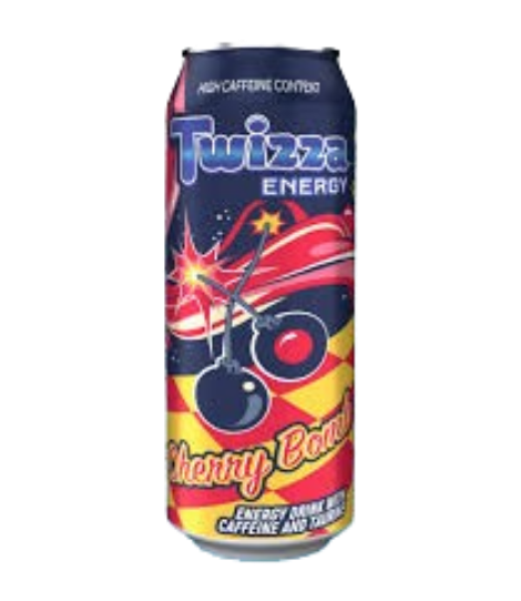 Twizza Energy 6X500Ml Cherry Bomb