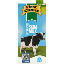 First Choice 6X1Lt Skim Milk