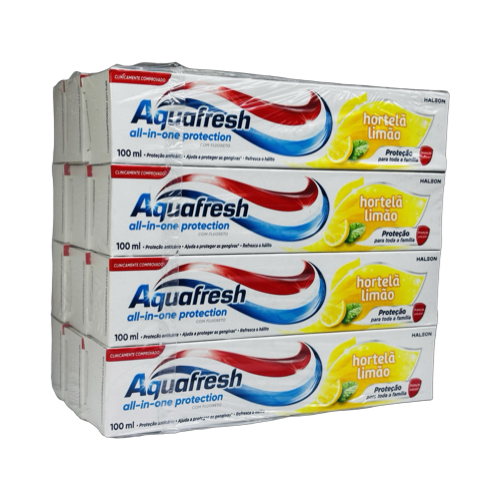 Aquafresh 12X100Ml Lemone Mint