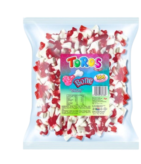 Toros Bone [Pk] B/Curr&Sbery 166Pcs