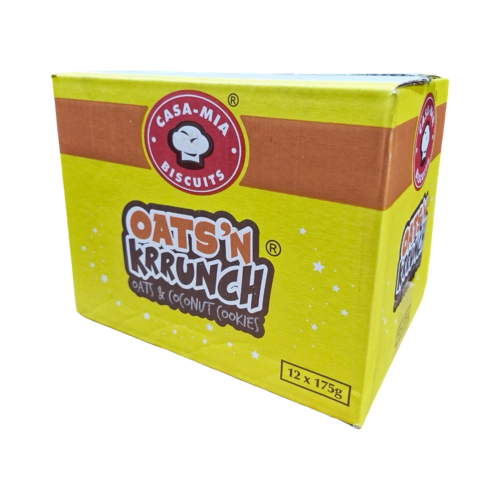 Casa-Mia Oats + Krunch 12X175G