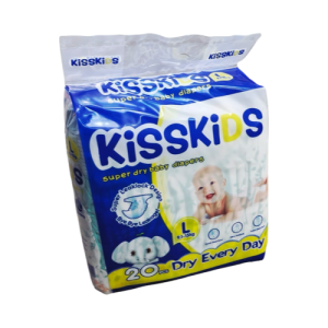 Kisskids Diapers 20’S Large