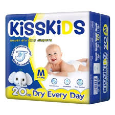 Kisskids Diapers 20’S Medium