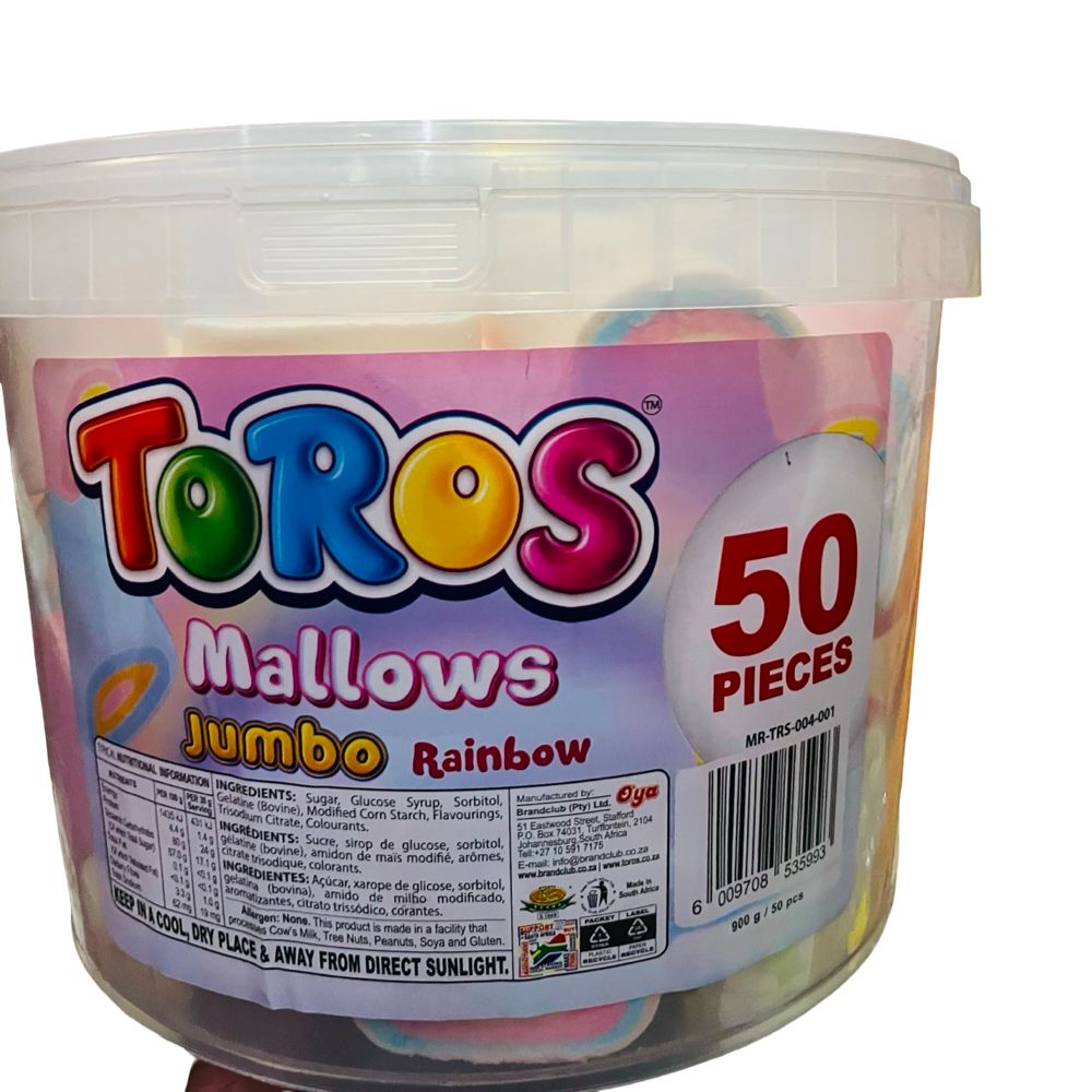 Toros M/Malow 50Pcs Jumbo R/Bow [Drum]