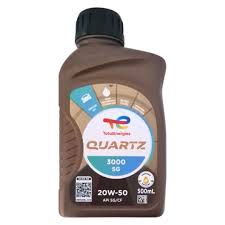 Total Oil 500Ml Quartz 3000 20W50 Sg