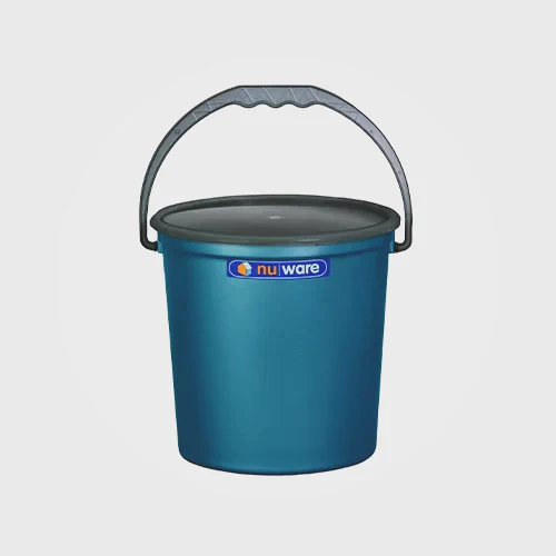 Plastic Nuware Bucket 22Lt+Lid [Bu22R]