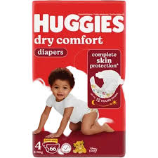 Huggies 4 D/Comfort 66/56’S Jumbo