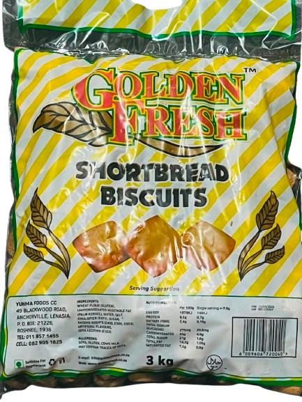 Golden Fresh Shortbread 3Kg