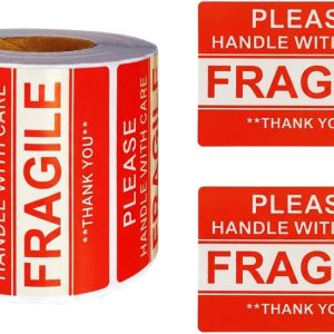 Buff Tape Fragile/Warning 50M 1’S