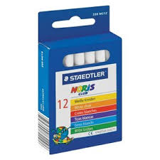 Chalk White 12’S Assorted Colours