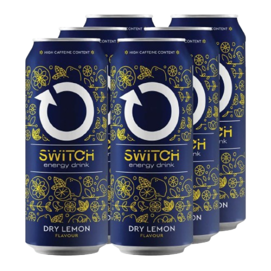 Switch Energy 6X500Ml T20 Blue Lemonade