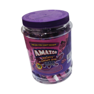 Amazon Fruity Bar Grape 50’S (Tub)