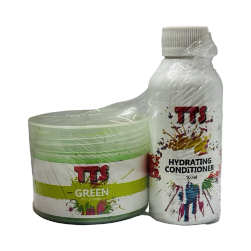Tts Hair Colour Pwdr Kit Green