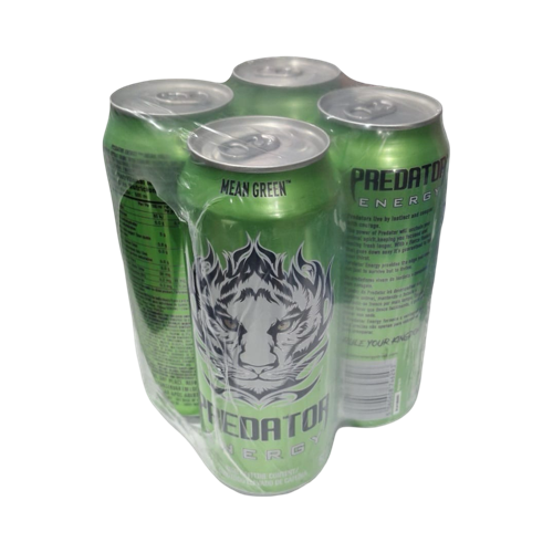 Predator 4X500Ml Meangreen Can