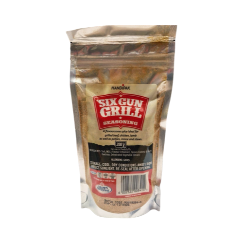 Six Gun Grill Bbq 1X200G Seasoning
