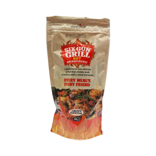 Six Gun Grill Hot 1X200G Seasoning