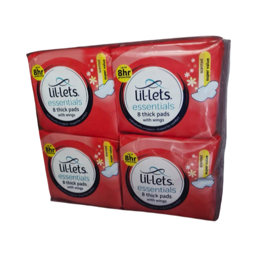 Lil-Lets Pad 8’Sx4 Wing Scented [Pink]
