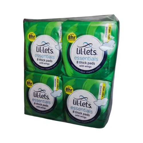 Lil-Lets Pad 8’Sx4 Wings Unscented [Green]