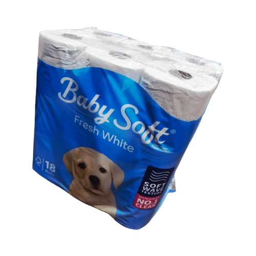 Toilet Paper Baby Soft 2Ply 18’S
