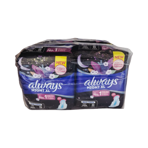 Always Pads 4X8’S Maxi Thick [All Night]
