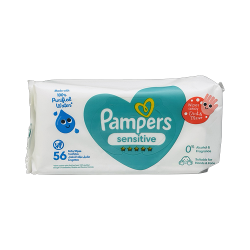 Pampers Baby Wipes*1X56’S*Senstv Skin