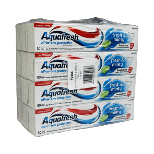 Aquafresh 12X50Ml Fresh Mint