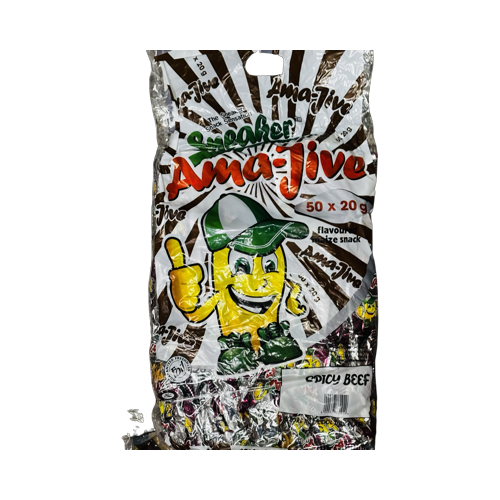 Sneaker Naks 50X20G S/Beef Ama-Jive